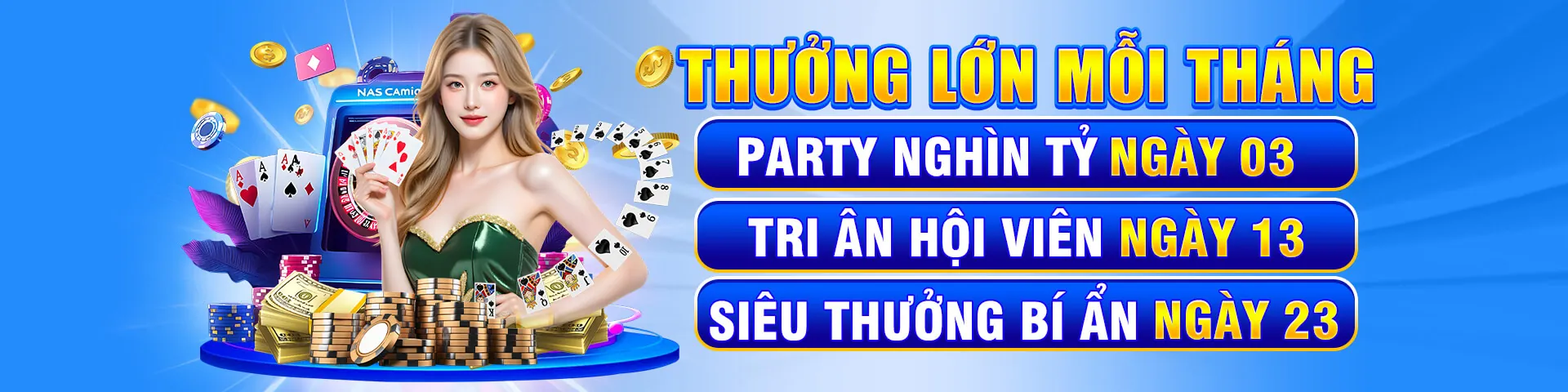 Sòng bạc trực tuyến 3win bet sôi động