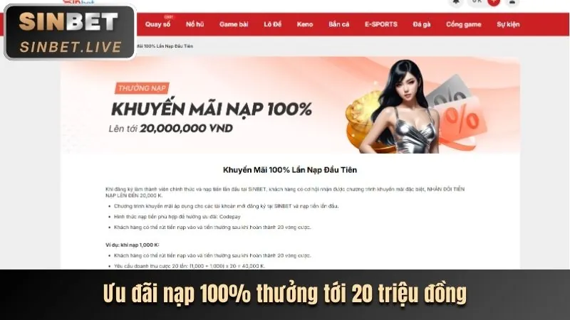 Hướng dẫn đăng ký, nạp, rút tiền 3win bet